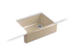 Kohler Whitehaven Farmhouse Sink | 29-3/4 Inch | Single Bowl | Tall Apron - White - image 3