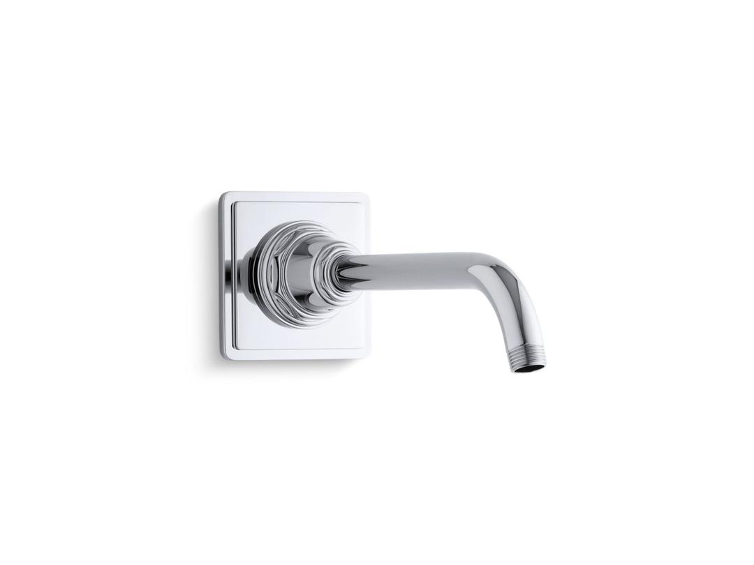 Kohler Pinstripe Shower Arm And Flange - - Polished Chrome by Kohler
