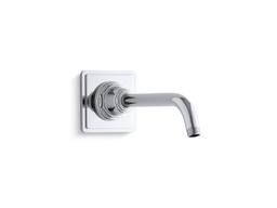 Kohler Pinstripe Shower Arm And Flange - Vibrant - Brushed Nickel - image 2