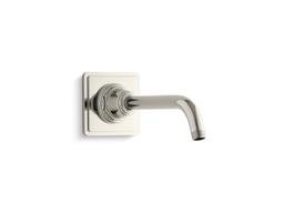 Kohler Pinstripe Shower Arm And Flange - Vibrant Polished - Nickel - image 1