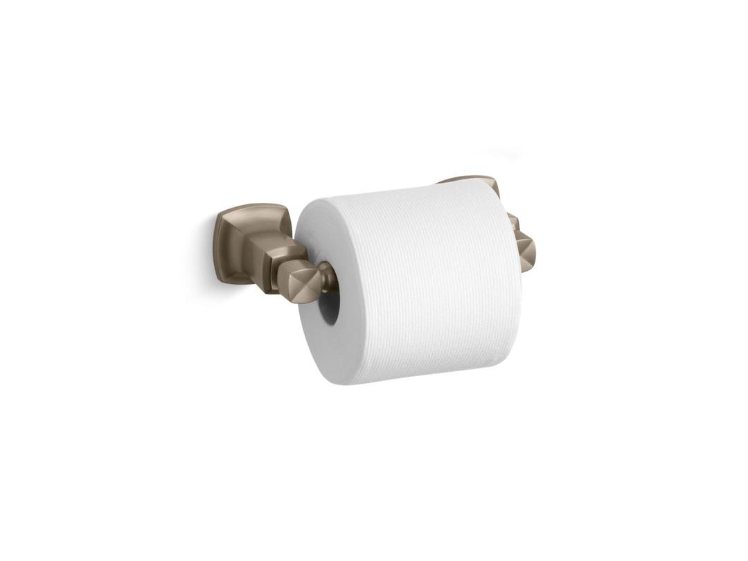 Kohler Margaux Horizontal Toilet Paper Holder - Vibrant Brushed Bronze by Kohler