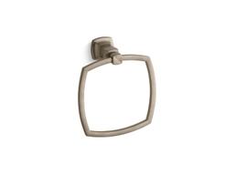 Kohler Margaux Towel Ring - Vibrant Brushed Nickel - image 4