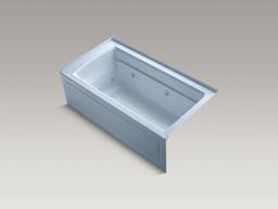Archer 60'' x 32'' alcove heated whirlpool bath, right drain - image 12