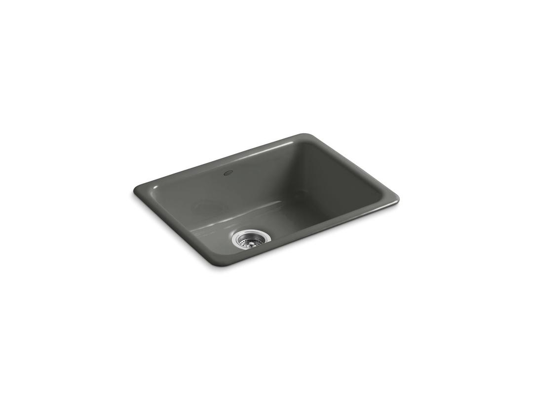 Kohler | Iron/Tones | Undermount Kitchen Sink - Thunder Grey by Kohler