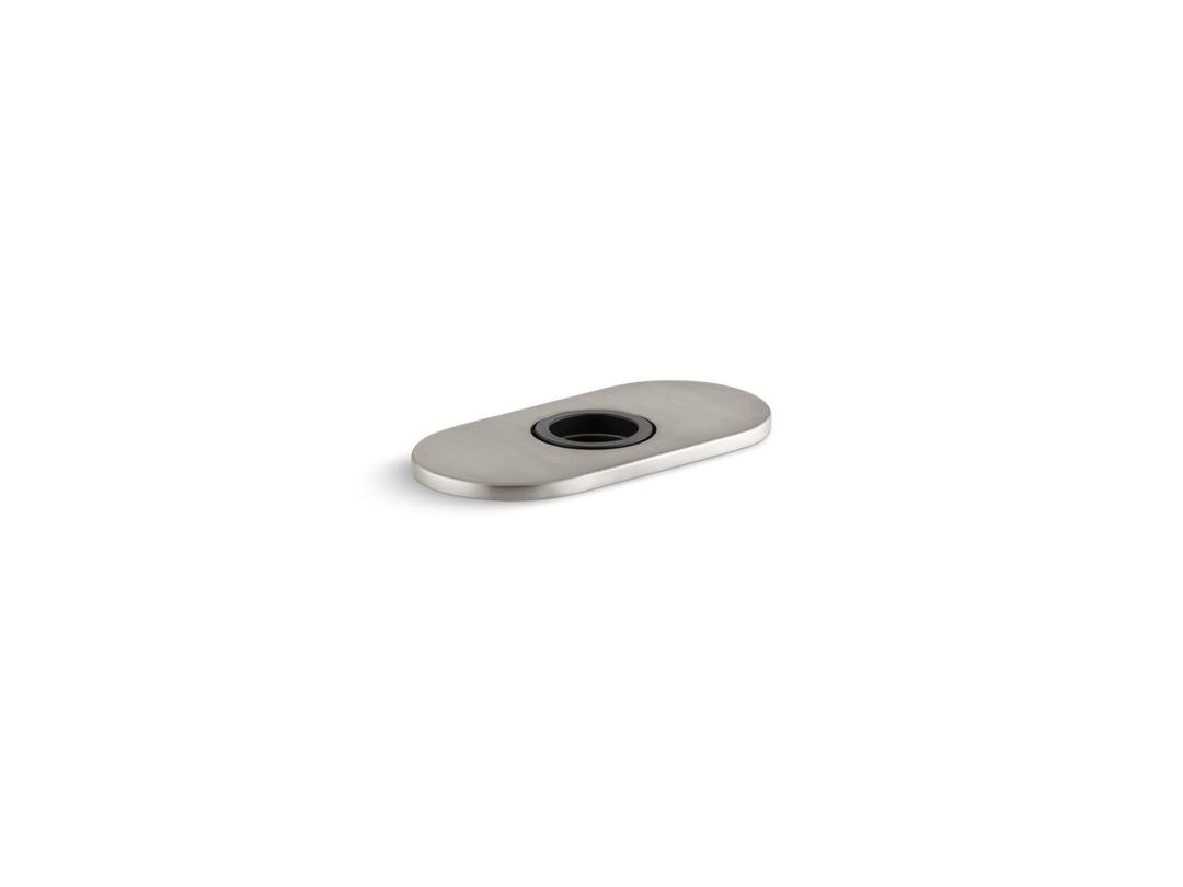 4'' escutcheon plate for InsightE and Kinesis faucet by Kohler