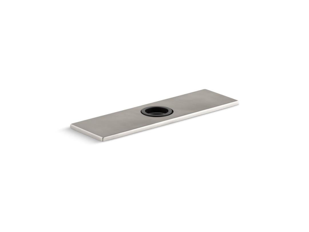 8'' escutcheon plate for InsightE and Kinesis faucet by Kohler
