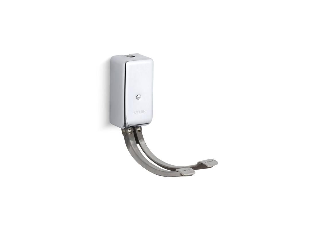 Double wall-mount foot control - Polished Chrome by Kohler