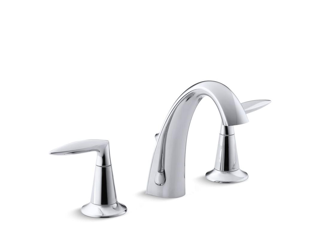 Alteo Widespread bathroom sink faucet by Kohler