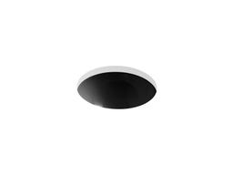 Compass 13-1/4'' round drop-in/undermount bathroom sink, no overflow - image 15