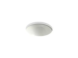 Compass 13-1/4'' round drop-in/undermount bathroom sink, no overflow - image 18