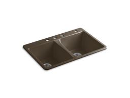 33'' top-mount double-bowl kitchen sink - image 12