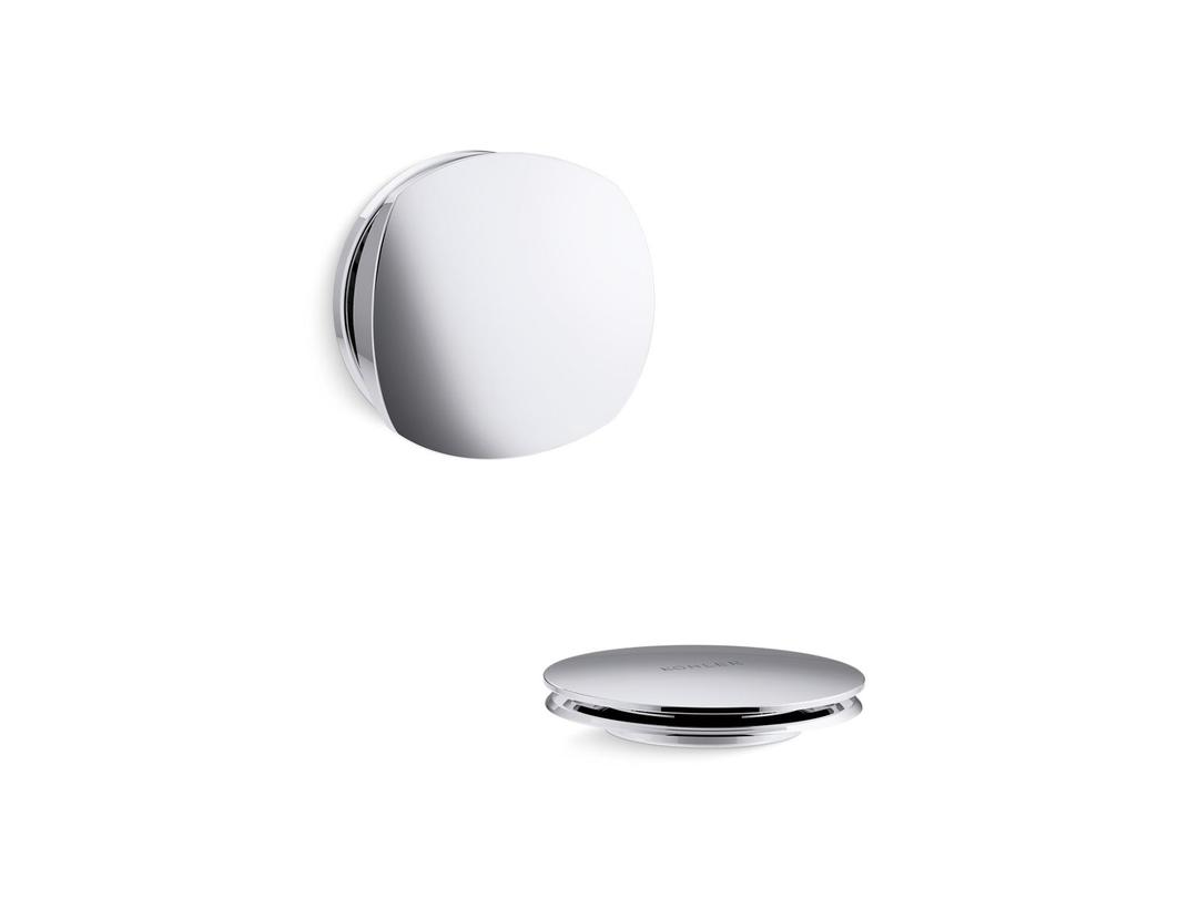 PureFloE Rotary-turn bath drain trim by Kohler