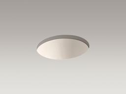Caxton 19-1/4'' oval undermount bathroom sink with glazed underside, no overflow - image 16