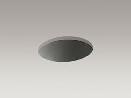 Caxton 19-1/4'' oval undermount bathroom sink with glazed underside, no overflow - image 17