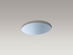 Caxton 19-1/4'' oval undermount bathroom sink with glazed underside, no overflow - image 18