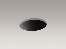 Caxton 19-1/4'' oval undermount bathroom sink with glazed underside, no overflow - image 19