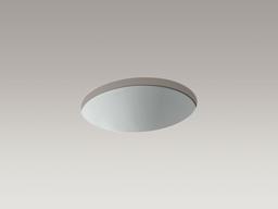Caxton 19-1/4'' oval undermount bathroom sink with glazed underside, no overflow - image 20