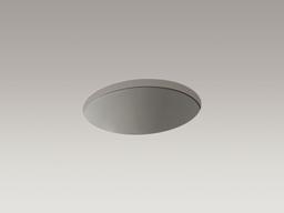 Caxton 19-1/4'' oval undermount bathroom sink with glazed underside, no overflow - image 22