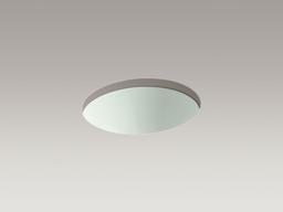 Caxton 19-1/4'' oval undermount bathroom sink with glazed underside, no overflow - image 23