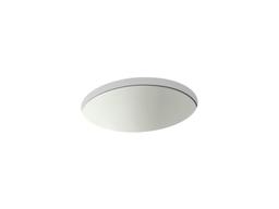 Caxton 19-1/4'' oval undermount bathroom sink with glazed underside, no overflow - image 24