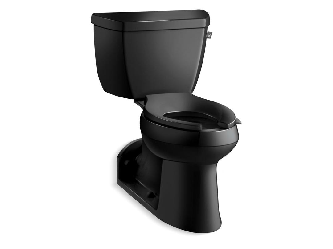 BarringtonE Two-piece elongated toilet, 1.0 gpf by Kohler