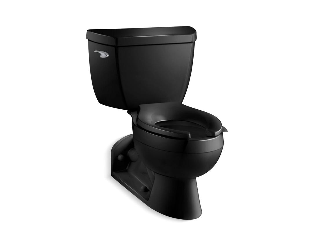 BarringtonE Two-piece elongated toilet, 1.0 gpf by Kohler