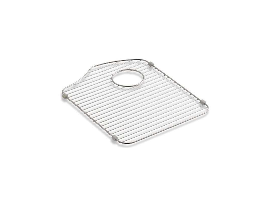 Kohler Octave Right-hand Sink Rack for Octavee K-3842 and K-3843 - Stainless Steel by Kohler