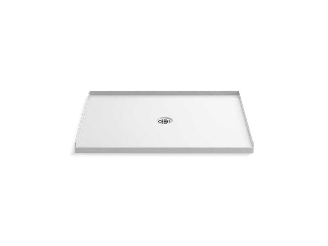 Ballast 48'' x 36'' alcove shower base, center drain by Kohler