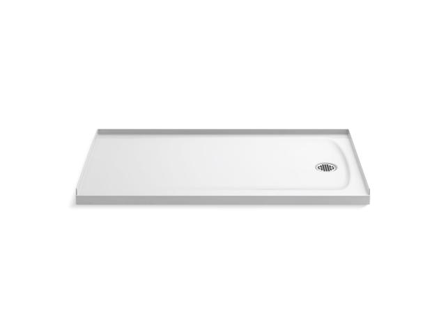 Ballast 60'' x 32'' alcove shower base, right drain