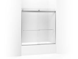 Kohler Levity Sliding Bath Door, 59-3/4'' H X 56-5/8 - 59-5/8'' W, with 1/4'' Thick Frosted Glass... - image 2