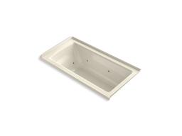 Archer 60'' x 30'' alcove heated whirlpool bath, right drain - image 9
