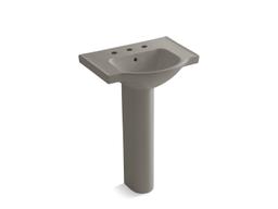Veer 24'' rectangular pedestal bathroom sink - image 8