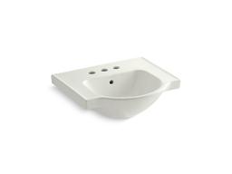 Veer 21'' square pedestal bathroom sink - image 20