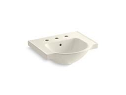 Veer 21'' square pedestal bathroom sink - image 17
