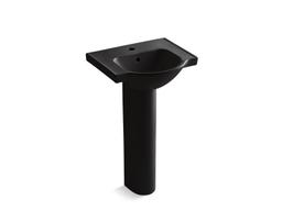 Veer 21'' rectangular pedestal bathroom sink - image 21