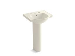 Veer 21'' rectangular pedestal bathroom sink - image 17
