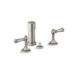 Artifacts Widespread bidet faucet with lever handles - image 3