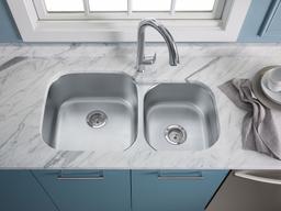 Undertone Preserve 35-1/8'' x 20-1/8'' x 9-3/4'' Undermount extra large/medium double-bowl kitchen sink - Not Applicable - image 3