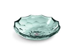 BrioletteE 17-1/2'' round vessel bathroom sink, no overflow - image 3