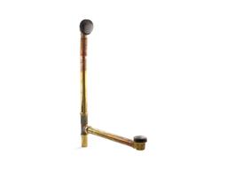 Clearflo Brass toe tap bath drain - image 2