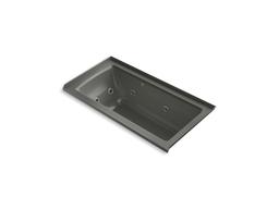 Archer 60'' x 30'' alcove Heated BubbleMassageE air bath and whirlpool, right drain - image 10