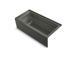Archer 66'' x 32'' alcove Heated BubbleMassageE air bath and whirlpool, right drain - image 10