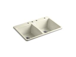 33'' top-mount double-bowl kitchen sink - image 6