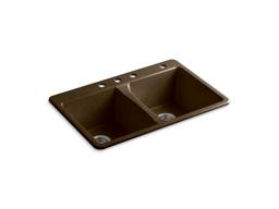 33'' top-mount double-bowl kitchen sink - image 10