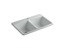 BrookfieldE 33'' top-mount double-bowl kitchen sink - image 10