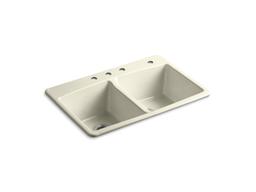 BrookfieldE 33'' top-mount double-bowl kitchen sink - image 11