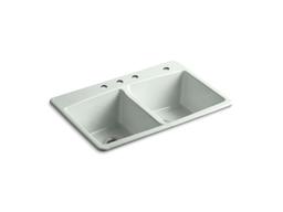 BrookfieldE 33'' top-mount double-bowl kitchen sink - image 12