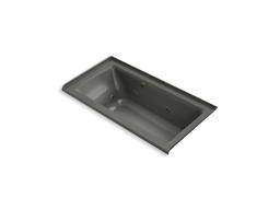 Archer 60'' x 30'' alcove whirlpool bath with Bask heated surface, right drain - image 11