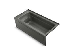 Archer 66'' x 32'' alcove bath with Bask heated surface, right drain - image 15