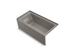 Archer 60'' x 30'' alcove whirlpool bath with Bask heated surface, right drain - image 13